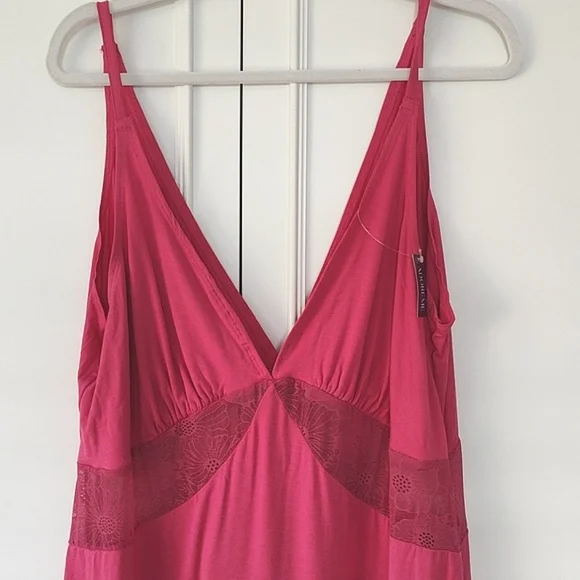 NWT Adore Me Dark Pink Elegant Pink Women's Nightgown Nightie XL - Picture 4 of 9